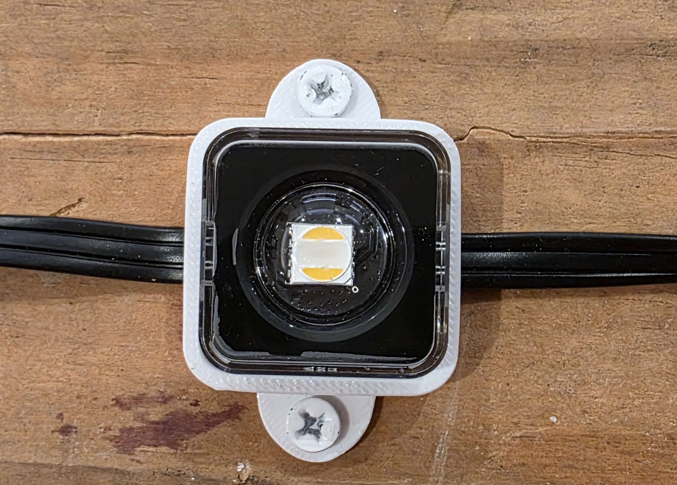H705 mount full lighting run installed